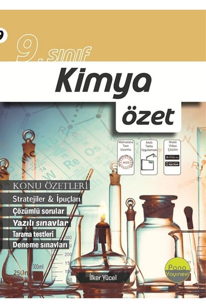 Delta Kultur Yayinevi Pano Yayinlari 9 Sinif Kimya Ozet Kitabi Trendyol