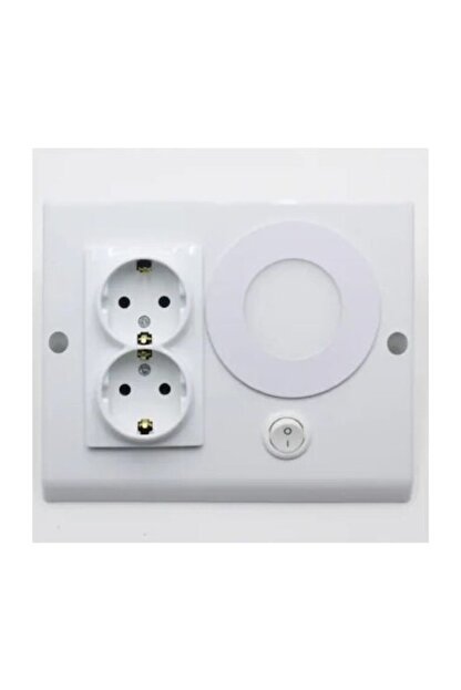2kteknoloji Iletisim Teknoloji Elektrik Tezgah Alti Priz Led Aydinlatmali Armatur 6500k Trendyol
