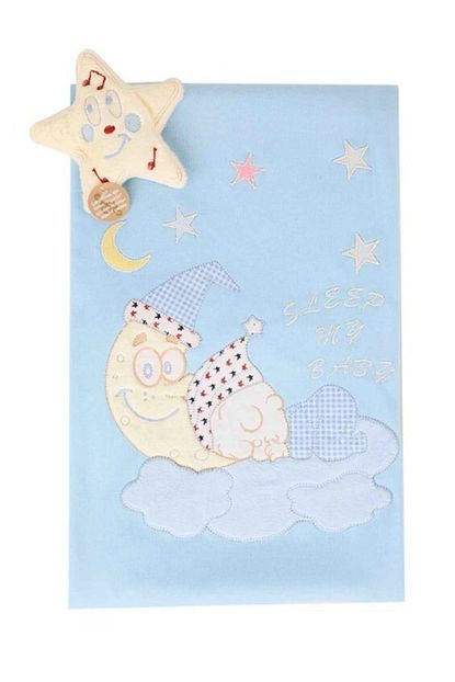 Cinar Dizayn Mavi Bebek Battaniyesi 079 Trendyol