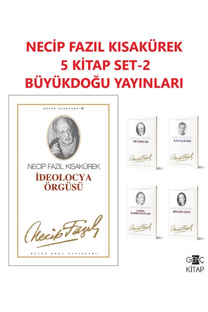 Buyuk Dogu Yayinlari Necip Fazil Kisakurek 5 Kitap Set 2 Ideolocya Orgusu Hitabeler Kafa Kagidi Trendyol