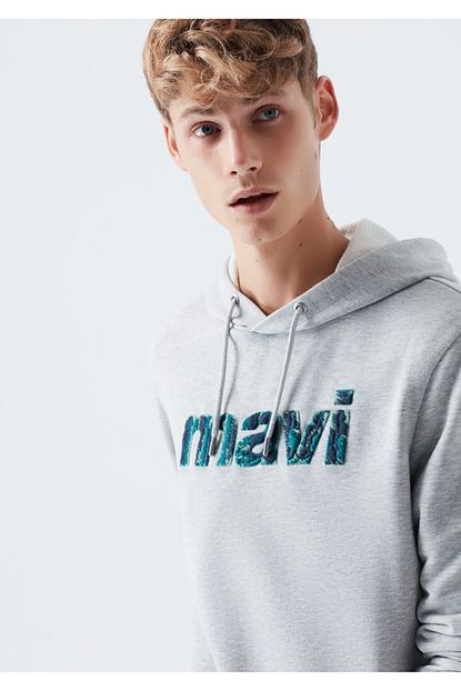 Mavi Erkek Gri Sweatshirt Trendyol