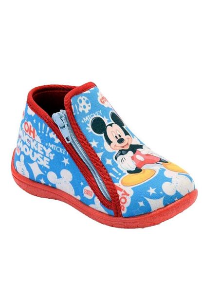 Hakan Canta Mickey Mouse 90113m Erkek Cocuk Panduf Ev Kres Ayakkabisi Trendyol
