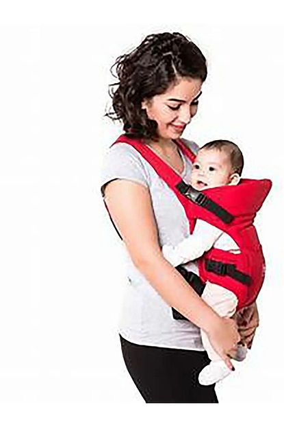 Baby Plus Kirmizi Yumusak Dolgulu Omuz Askili Balance Bebek Kangurusu Trendyol