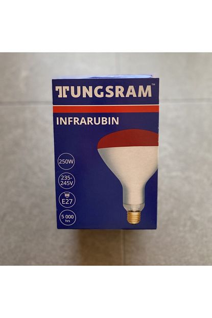 Tungsram 250w E27 Infrared Ampul Kirmizi Isik Trendyol