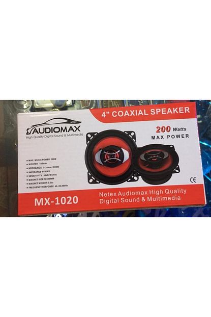 audiomax mx 1020 200w hoparlor 2adet
