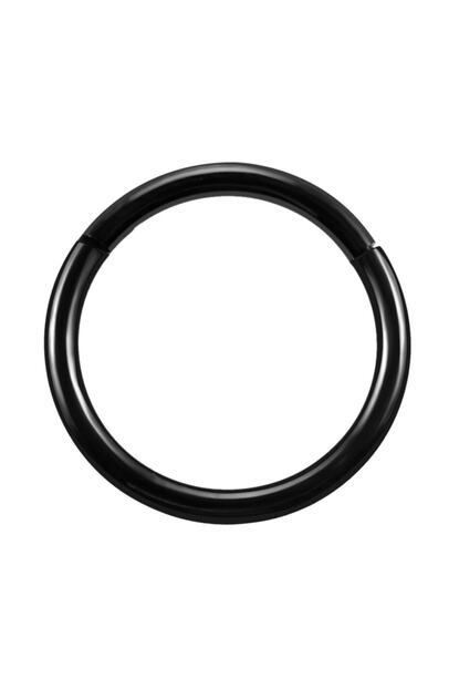 Vipbt Menteseli G23 Titanyum Kikirdak Burun Halkasi Hizma Piercing 1 6x10mm Siyah Trendyol