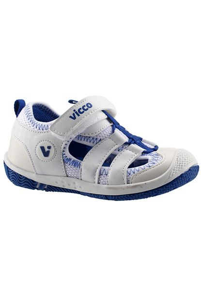 vicco erkek cocuk beyaz mavi ortopedik sandalet 333 z 300 fiyati yorumlari trendyol