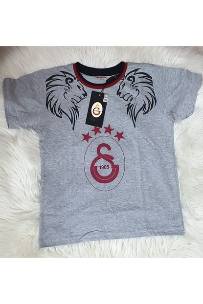 Galatasaray Erkek Cocuk Gri Gs Lisansli Kaprili Pijama Takimi Trendyol