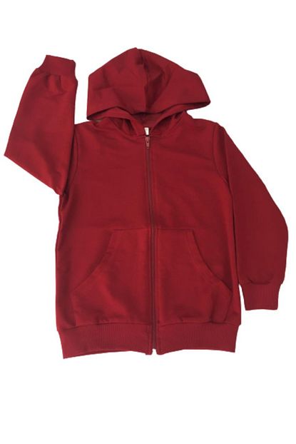 Digil Kids Kirmizi Kapsonlu Cocuk Hirka 8 13 Yas Trendyol