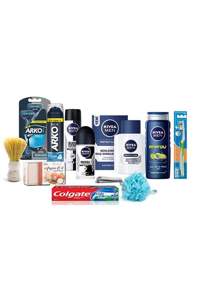 Rivina Nivea Arko Erkek Men Bakim Seti 12 Parca Deporyum Set 5 Trendyol