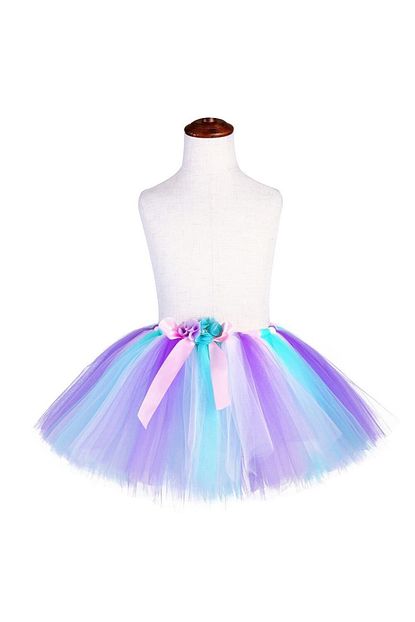 Bba New Trend Kiz Cocuk Mint Tutu Etek Pastel Renk Tul Etek Astarsiz Etek Parti Trendyol