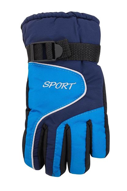 Mossta Cocuk Kar Eldiveni Sport 4 8 Yas Mavi Trendyol