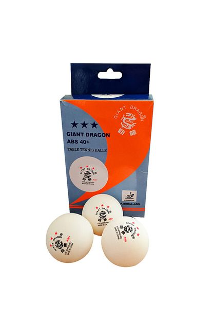 Avessa Giant Dragon 6 Adet Ittf Onayli Pinpon Topu Abs 40 Trendyol