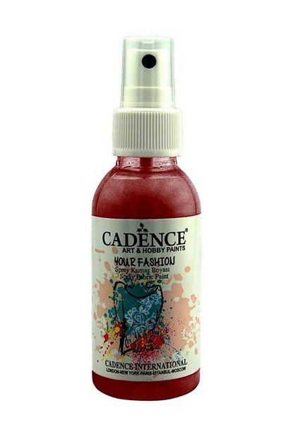 Cadence Your Fashion Sprey Kumas Boya 100ml 1106 Crimson Kirmizi Trendyol