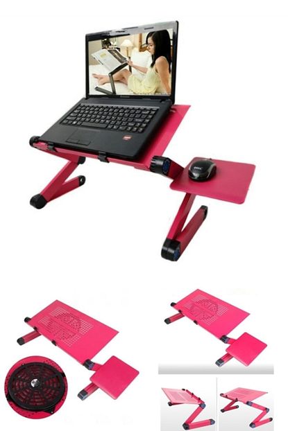 Teknozon Sogutuculu Yukseklik Ayarli Portatif Katlanabilir Laptop Ipad Macbook Sehpasi Stand Trendyol