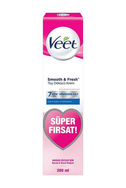 Veet Tuy Dokucu Krem 200 Ml Hassas Ciltler Icin Bacak Ve Vucut Bolgesi Trendyol