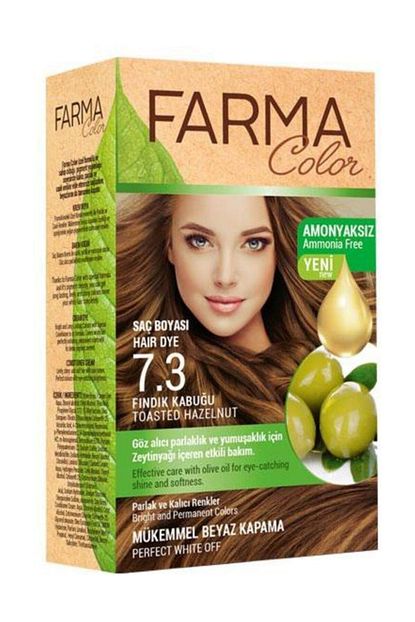 Farmasi 7090237 Farmacolor Sac Boyasi Findik Kabugu 7 3 Amonyaksiz Trendyol