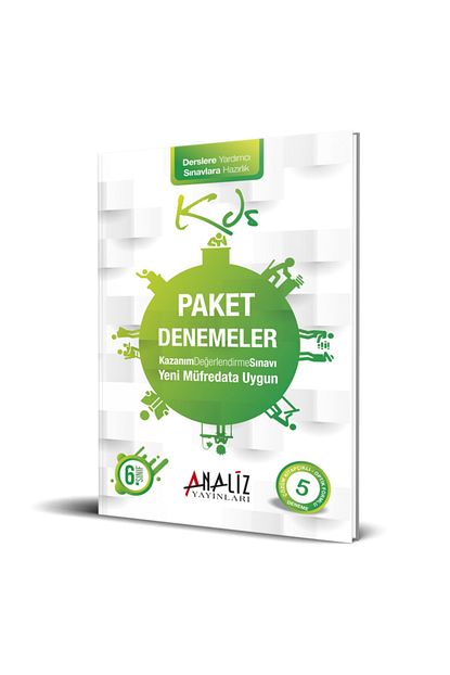 Analiz Yayinlari 6 Sinif Paket Deneme Sinavi 6 Li Deneme Trendyol