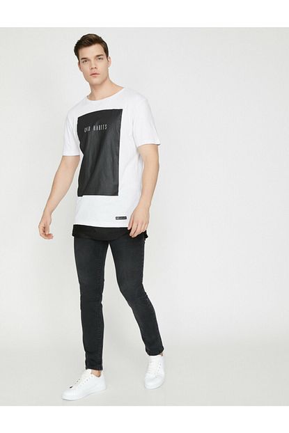 Koton Erkek Siyah Michael Jean Pantolon 9yam43211md Trendyol