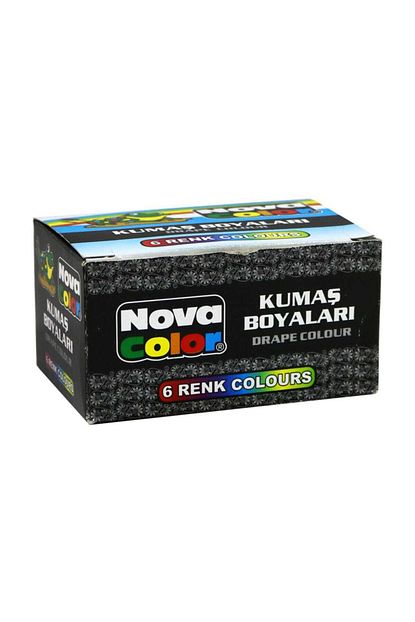 Nova Color Kumas Boyasi 6 Renk X 30 Ml Set Trendyol