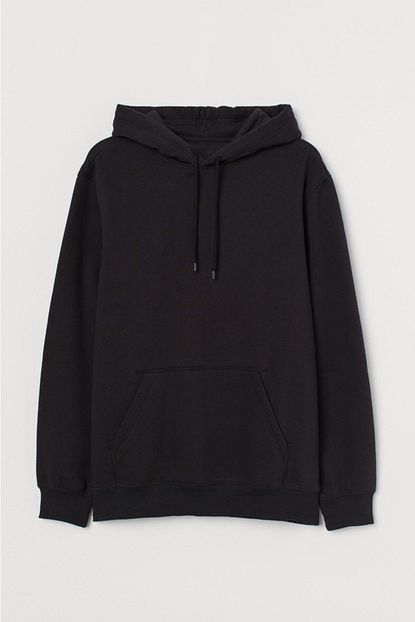 Almin Butik Erkek Siyah Duz Kapsonlu Sweatshirt Trendyol