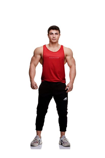 Shapeyou Erkek Kirmizi Fitness Sporcu Atleti Trendyol