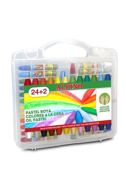 Alpino Dc 008297 Pastel Boya 24 Renk Plastik Kutulu Yeni Trendyol