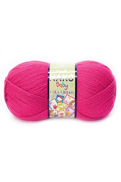 Nako 2 Adet Luks Minnos Baby 10676 Kirmizi Elma Trendyol