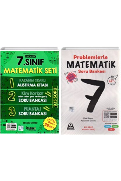 Ornek Akademi Yayinlari 7 Sinif Matematik Problemler Seti Fiyati Yorumlari Trendyol