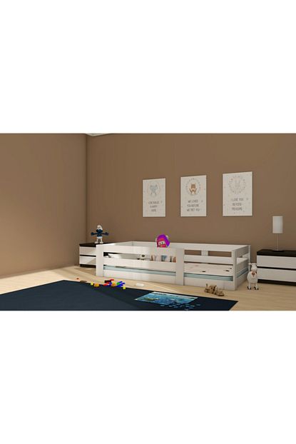 Nevramo Mdf Montessori Karyola Leylak 90x190 Yataga Uyumlu Trendyol