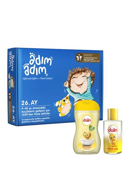 Adim Adim Yayinlari Adim Adim Bebek Egitim Seti 26 Ay Dalin Bakim Seti Hediyeli Trendyol