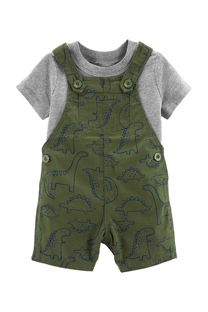 Carter S Erkek Bebek Haki Bahcivan Tulum Trendyol