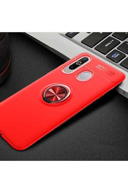 Pickcase Samsung Galaxy A20s Kilif Yuzuklu Standli Kirmizi Arka Kapak Trendyol