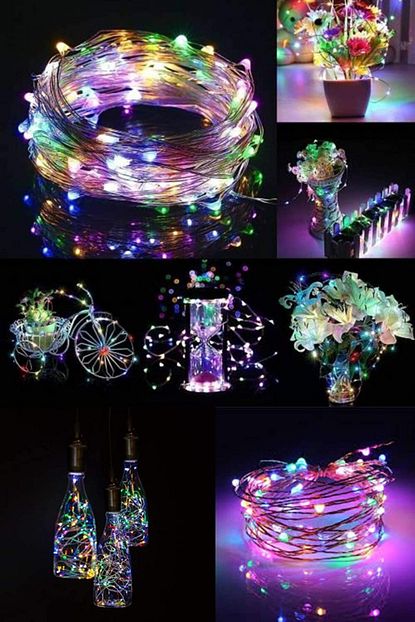 Moodaksesuart Peri Led Isik 3 Metre Rgb Renkli Dekoratif Aydinlatma Rengarenk Led Lamba Trendyol
