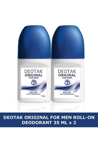 Deotak Original For Men Roll On Deodorant 35 Ml X 2 Trendyol