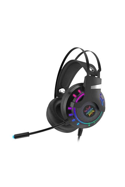 Inca Igk Tx12 Siyah 7 1 Usb Surround Rgb Isik Efektli Gaming Oyuncu Mikrofonlu Kulaklik Trendyol