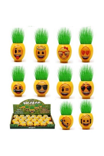 ozel display kutusunda emojili cim adam 24 adet