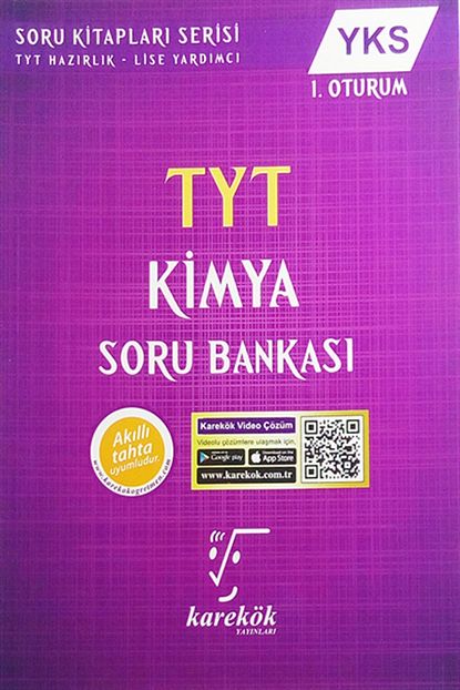 Karekok Yayinlari Kimya Tyt 1 Oturum Soru Bankasi Trendyol
