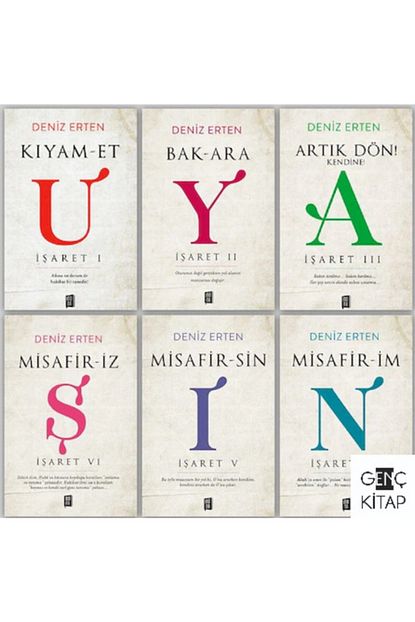 Mona Kitap Uyanis 6 Kitap Set Deniz Erten Kiyamet Bakara Artik Don Kendine Misafirim Misafirsin Misafiriz Trendyol