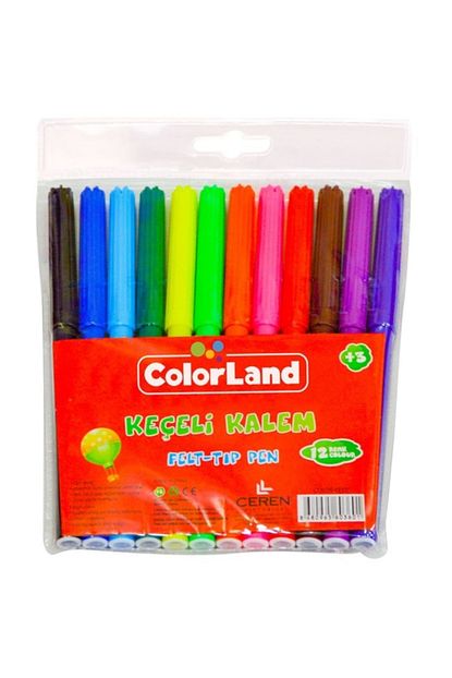 colorland keceli kalem 12 li fiyati