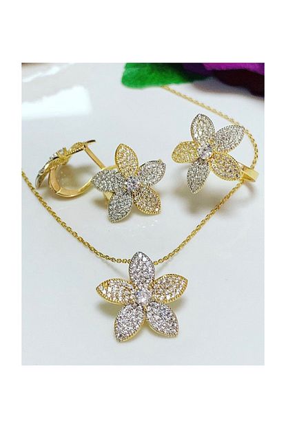 https www trendyol com marylebone silver altin kaplama papatya gumus set p 36850283