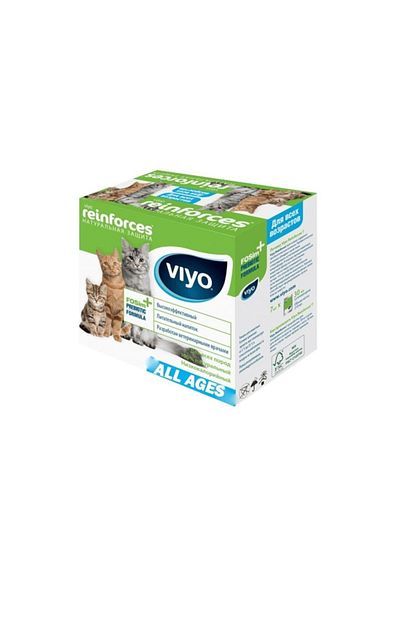 reinforces tum yas grubu kediler icin ek besin takviyesi 7x30 ml