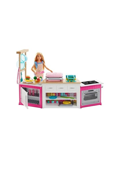 Barbie Mutfak Dunyasi Oyun Seti Frh73 Fiyati Yorumlari Trendyol