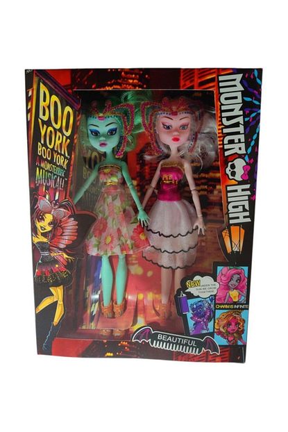 mashotrend monster high 2 li bebek seti oyuncak bebekler 30 cm fiyati yorumlari trendyol