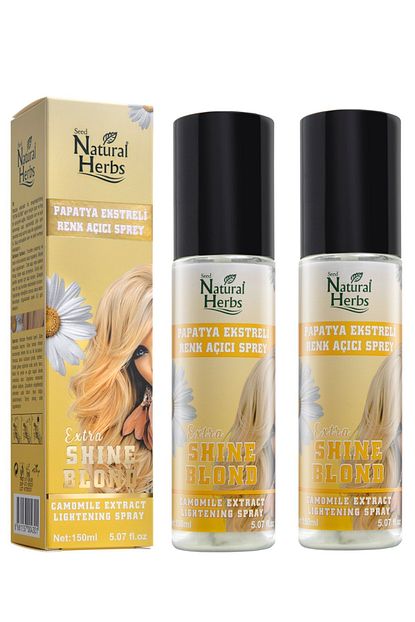 https www trendyol com natural herbs papatya ekstreli sac renk acici sprey 150 ml 2 adet p 43641062
