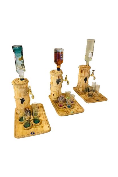 meditroia dogal ahsap raki sarap cesmesi fiyati yorumlari trendyol