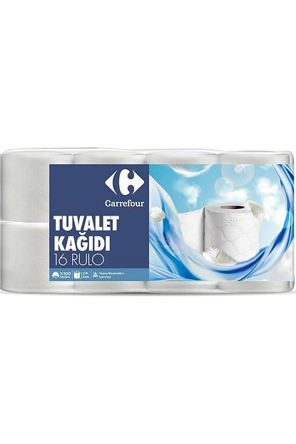 carrefour tuvalet kagidi 2 katli 16 li