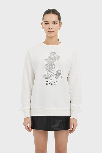 stradivarius mickey mouse sweatshirt