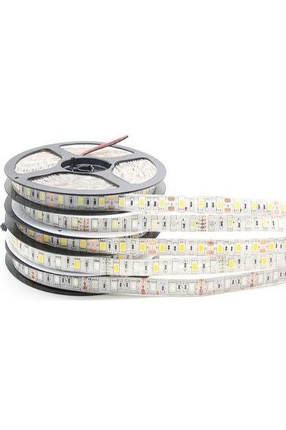 xolo makara beyaz renk tek cipli serit led 5 metre dis mekan silikonlu serit led su gecirmez fiyati yorumlari trendyol