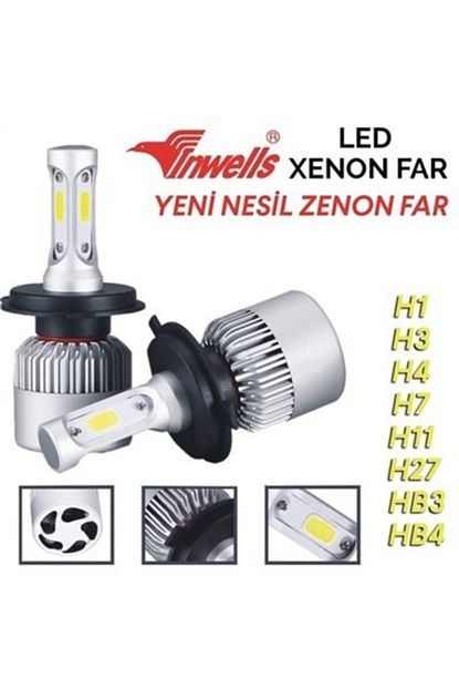 inwells h7 yeni nesil metal turbo led xenon ampul seti 6500k fiyati yorumlari trendyol